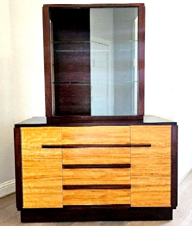 Sliding Glass Door Cabinet, 1933